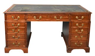 George IV Mahogany Kneehole Desk