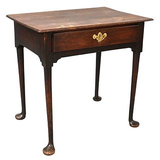 George II Oak Queen Anne Table
