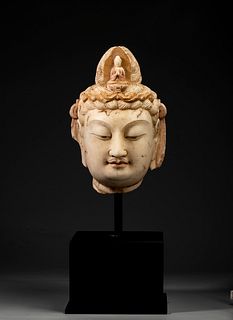 A HanBaiYu Bodhisattva Head