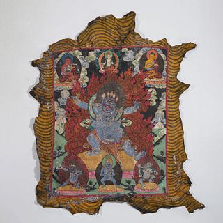 Tangka, Tibet traditional  Mahakala art