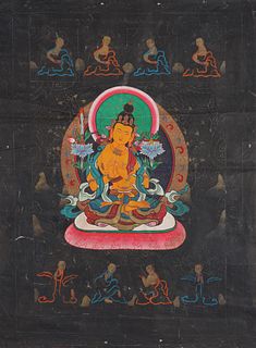 Tangka, Tibet traditional Tara art