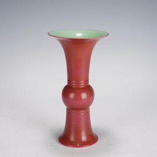 Copper red wine vessel, Qing Dynasty