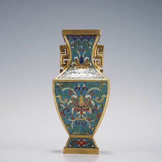 Cloisonne  enamel 'BAO XIANG' vase