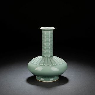 Celadon Glaze Bottle Vase