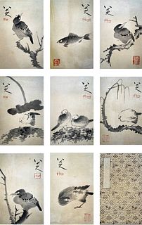 Chinese flowers and birds painting