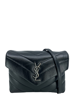 Saint Laurent Toy Loulou Calfskin Flap-Top Crossbody Bag