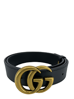 GUCCI GG Marmont Leather Belt Size 85