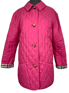 Burberry London Diamond Quilted Jacket Size XS
