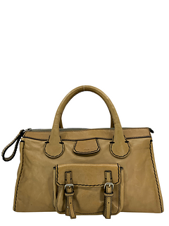Chloe Edith Medium Leather Satchel Bag