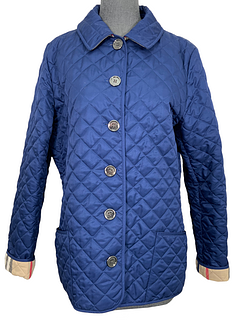 Burberry London Diamond Quilted Jacket Size M