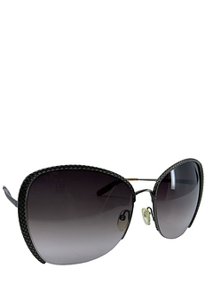 Bottega Veneta BV 200/S Oversized Intrecciato Sunglasses