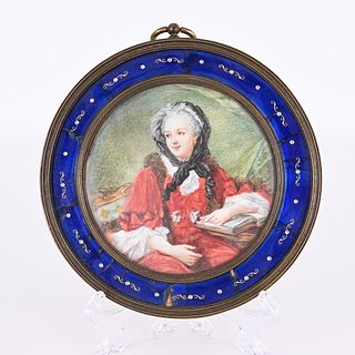 Miniature Portrait of Marie Leszczynska