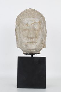 Northern Qi Dynasty 6th Century Buddha Head