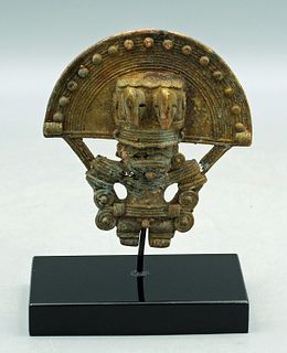 Tairona Tumbaga Pendant - Colombia, 1000 - 1500 AD