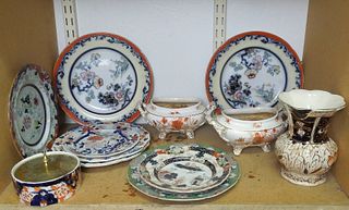 Group of English Ironstone and Porcelain.