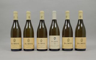 Six Bottles Assorted DuMOL Chardonnay.