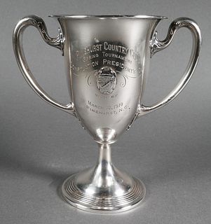 1910 PINEHURST CC Sterling Silver Golf Trophy