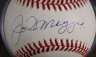 JOE DIMAGGIO Signed Baseball JSA