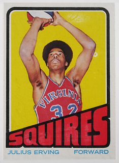 Sports Card: 1972 JULIUS ERVING Rookie