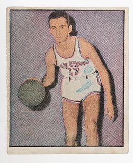 Sports Card: 1951 BOB COUSY Rookie Berk Ross