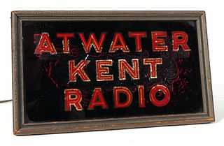 Rare ATWATER KENT RADIO Box Light