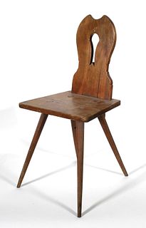 1700s Pennsylvania Moravian Side Chair