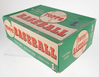 1954 TOPPS BASEBALL Cards, Empty Box