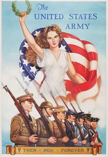 TOM WOODBURN, WWII Recruitment Poster