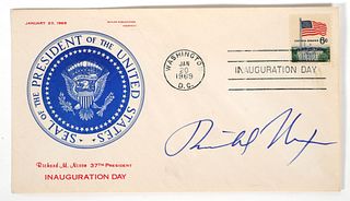 RICHARD NIXON Signed Inauguration Envelope