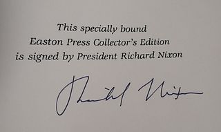 Signed Book The Memoirs of Richard NIXON