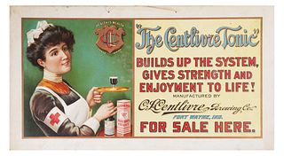 Victorian Era Advertising Lithograph