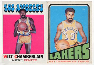 Sports Cards: WILT CHAMBERLAIN, 1971-1972