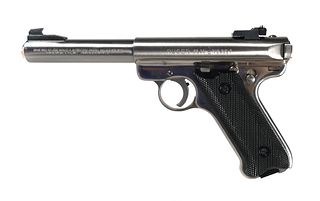 Firearm: RUGER MARK II SS .22 Target Pistol