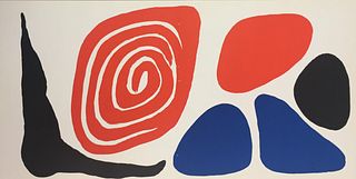 Alexander Calder - Untitled (Red Spiral)