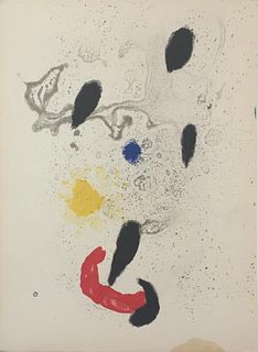 Joan Miro - Composition from Derriere Le Miroir
