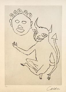 Alexander Calder - Santa Claus II