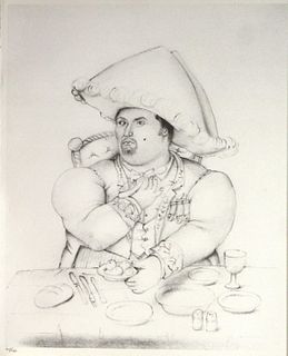 Fernando Botero (After)  - Untitled From "Dessins et Aquarelles"