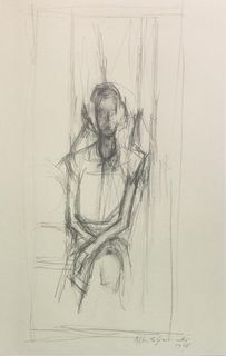 Alberto Giacometti - Figura Femminile Seduta