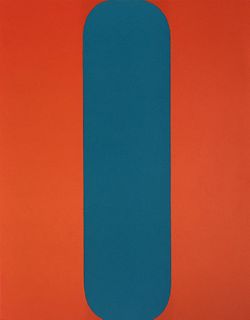 Ellsworth Kelly - Red and Blue
