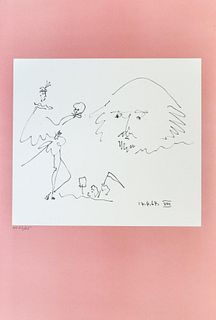 Pablo Picasso - 17.4.64 VIII Shakespeare