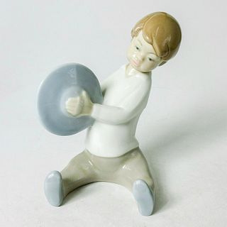 Boy with Cymbal 1004613 - Lladro Porcelain Figurine