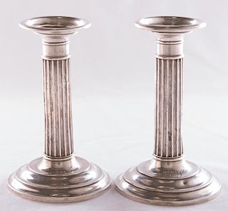 Gorham Sterling Silver Candlesticks, Pair