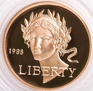1988 Olympic $5 Commemorative Coin