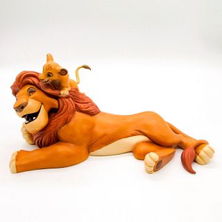 Simba and Mufasa, Pals Forever - Walt Disney Classics Figurine