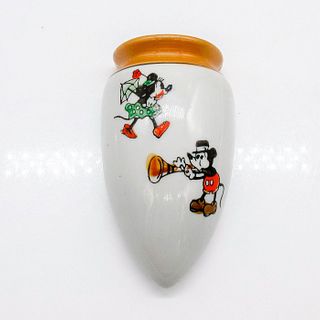 Walt E. Disney Wall Pocket, Mickey and Minnie Mouse