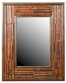 Library Theme Wall Mirror