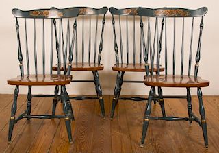 Hitchcock Dining Chairs, Four (4)
