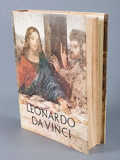 "Leonardo Da Vinci" Hardcover Book