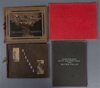 20th Century Travel Souvenir Albums, Four (4)