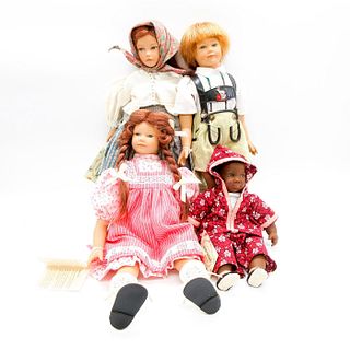 4pc Heidi Ott Handmade Dolls Set